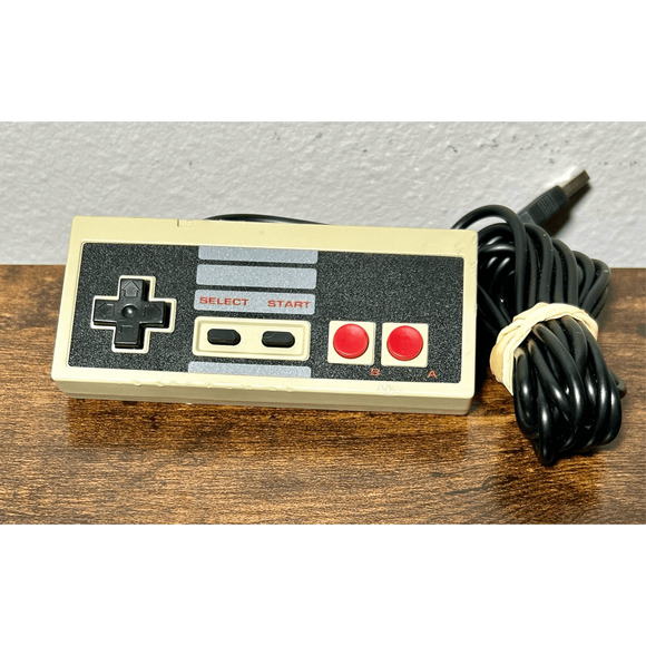 Classic USB Nintendo NES Controller For PC Gamepad- Tested - Picture 2 of 7